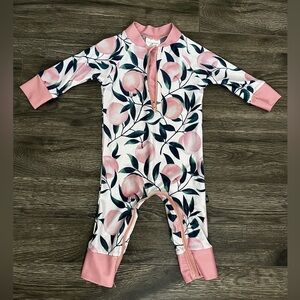 Honeysuckle Swim UPF Sunsuit